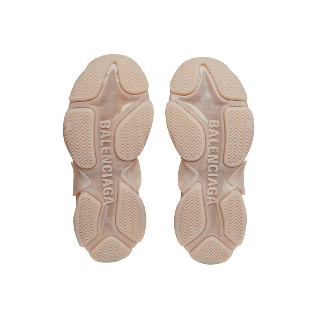 Men’s Triple S Clear Sole Sneaker in Brown - Image 7